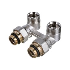 REHAU Блок шаровых кранов угловой G1/2" - G3/4"