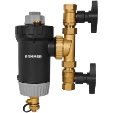 ROMMER Магнитный сепаратор шлама с щетками поворотный, ВР 3/4