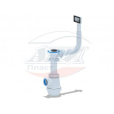 A0140S Сифон АНИ Грот 1 1/2"*40 с гибким переливом