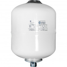 STW-0015-000008 STOUT Расширительный бак, для ГВС 8 л. вертикальный (цвет белый)