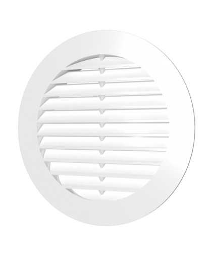 Решётки вентиляционные круглые с фланцем (серия РК)