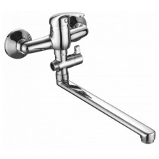 Смеситель для ванны GROSS AQUA Mini 7210213-35F с длинным изливом 350 мм
